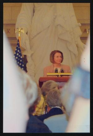 [Nancy Pelosi Speaking at the WASP Congressional Gold Medal Presentation]