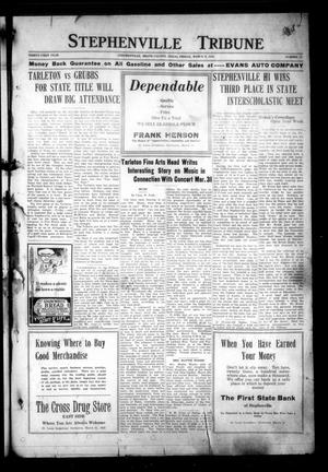 Primary view of object titled 'Stephenville Tribune (Stephenville, Tex.), Vol. 31, No. 11, Ed. 1 Friday, March 9, 1923'.