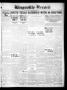 Newspaper: Kingsville Record (Kingsville, Tex.), Vol. 29, No. 38, Ed. 1 Wednesda…