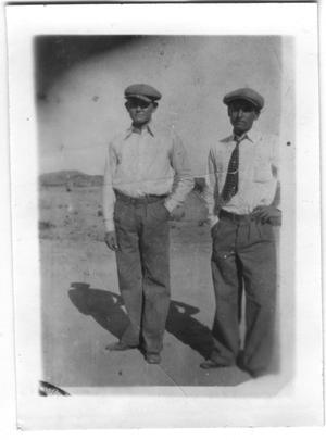 Pete and Felix Aguilar, 1928