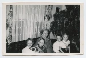 [Photograph of Grandmother and Her Grandchildren]