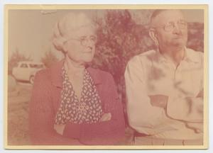 [Photograph of Nelle and Lee Turney Going on Picnic]