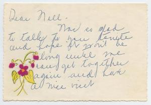 [Letter from Minnie Lee to Nelle King, 1965]