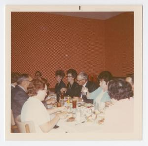 [Photograph of El Fenix Cafeteria During Senior Banquet]