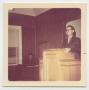 Photograph: [Photograph of Reverend Tom Ritzinger at Dedication Ceremony]