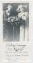 Photograph: [Photograph of Monk and Roxie Williford Christmas Card]