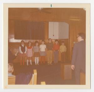 [Photograph of Murphy Baptist Children's Choir Christmas Program]