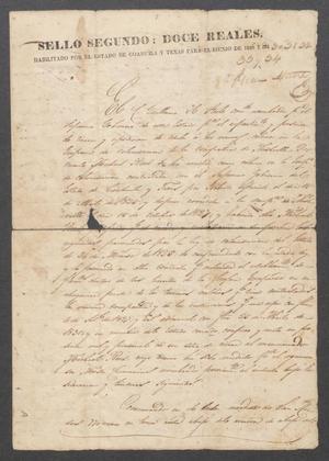 Primary view of [Deed for Michael Reed]