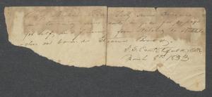 Primary view of object titled '[Record of payment]'.
