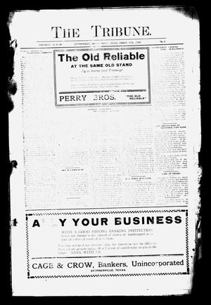 The Tribune. (Stephenville, Tex.), Vol. 25, No. 5, Ed. 1 Friday, February 2, 1917