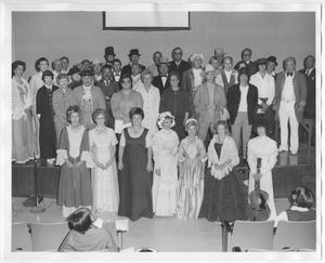 Cast of the Play "The Heavenly Case of The Bicentennial-America On Trial"