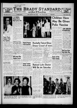 The Brady Standard and Heart O' Texas News (Brady, Tex.), Vol. 46, No. 101, Ed. 1 Friday, March 11, 1955
