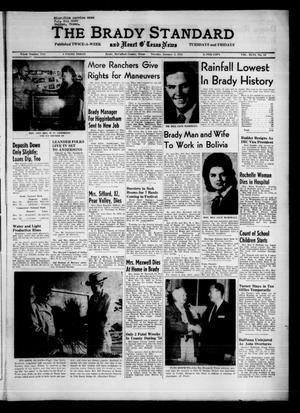 The Brady Standard and Heart O' Texas News (Brady, Tex.), Vol. 46, No. 82, Ed. 1 Tuesday, January 4, 1955