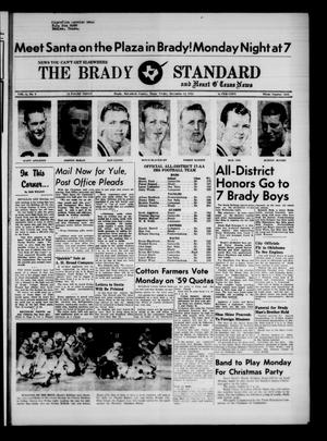 The Brady Standard and Heart O' Texas News (Brady, Tex.), Vol. 50, No. 9, Ed. 1 Friday, December 12, 1958