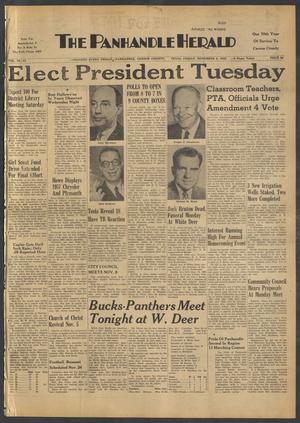 The Panhandle Herald (Panhandle, Tex.), Vol. 70, No. 15, Ed. 1 Friday, November 2, 1956