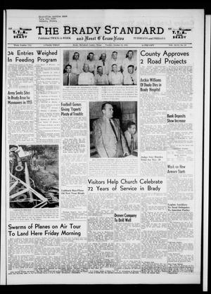 The Brady Standard and Heart O' Texas News (Brady, Tex.), Vol. 46, No. 58, Ed. 1 Tuesday, October 12, 1954