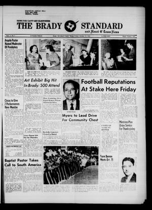 The Brady Standard and Heart O' Texas News (Brady, Tex.), Vol. 50, No. 1, Ed. 1 Friday, October 17, 1958