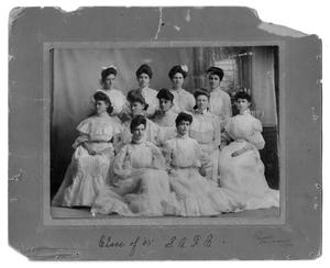 Primary view of object titled 'Students from San Antonio Female College'.