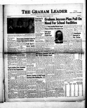 Primary view of object titled 'The Graham Leader (Graham, Tex.), Vol. 79, No. 13, Ed. 1 Thursday, November 4, 1954'.