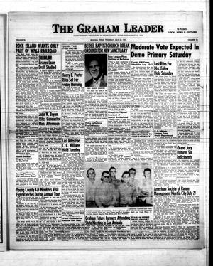 Primary view of object titled 'The Graham Leader (Graham, Tex.), Vol. 78, No. 50, Ed. 1 Thursday, July 22, 1954'.