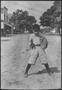 Thumbnail image of item number 1 in: '[Postcard image of a boy dressed in a baseball uniform]'.