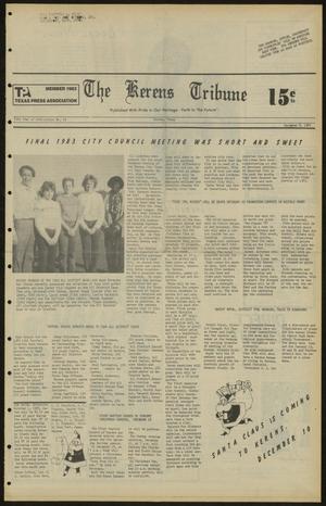 The Kerens Tribune (Kerens, Tex.), Vol. 89, No. 49, Ed. 1 Thursday, December 8, 1983