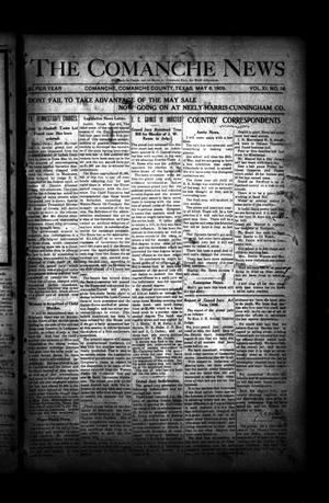 The Comanche News (Comanche, Tex.), Vol. 11, No. 18, Ed. 1 Thursday, May 6, 1909