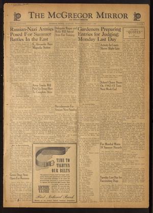 Primary view of object titled 'The McGregor Mirror and Herald-Observer (McGregor, Tex.), Vol. 55, No. 5, Ed. 1 Friday, May 7, 1943'.