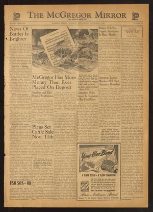 The McGregor Mirror and Herald-Observer (McGregor, Tex.), Vol. 55, No. 31, Ed. 1 Friday, November 5, 1943
