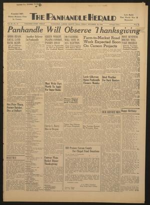 Primary view of object titled 'The Panhandle Herald (Panhandle, Tex.), Vol. 60, No. 19, Ed. 1 Friday, November 29, 1946'.