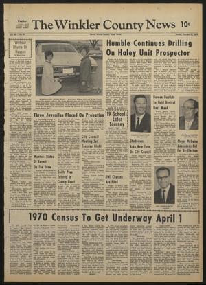 The Winkler County News (Kermit, Tex.), Vol. 33, No. 96, Ed. 1 Sunday, February 22, 1970