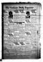 Thumbnail image of item number 1 in: 'The Graham Daily Reporter (Graham, Tex.), Vol. 1, No. 25, Ed. 1 Monday, October 1, 1934'.