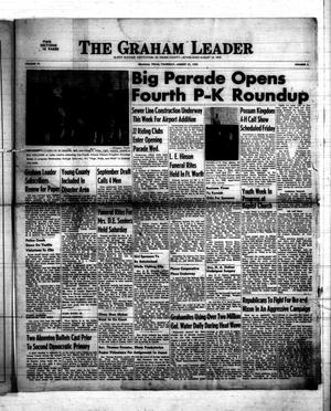 Primary view of object titled 'The Graham Leader (Graham, Tex.), Vol. 77, No. 2, Ed. 1 Thursday, August 21, 1952'.