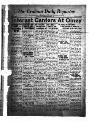 Primary view of object titled 'The Graham Daily Reporter (Graham, Tex.), Vol. 1, No. 70, Ed. 1 Thursday, November 22, 1934'.