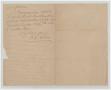 Thumbnail image of item number 2 in: '[Letter from W. R. Abbot to Prof. Wm. M. Thornton, September 17, 1895]'.