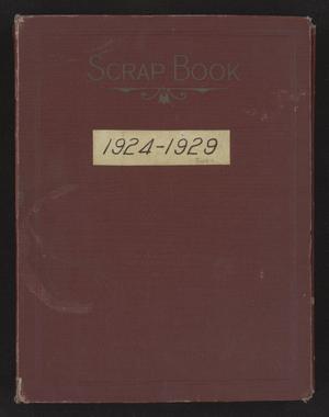 Primary view of object titled '[Kempner Scrapbook 1924-1929]'.