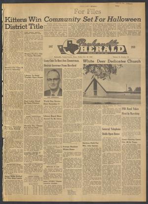 Panhandle Herald (Panhandle, Tex.), Vol. 73, No. 15, Ed. 1 Friday, October 30, 1959