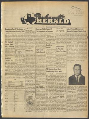 Panhandle Herald (Panhandle, Tex.), Vol. [75], No. [44], Ed. 1 Thursday, May 17, 1962