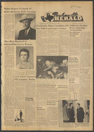 Primary view of object titled 'Panhandle Herald (Panhandle, Tex.), Vol. 76, No. 13, Ed. 1 Thursday, October 11, 1962'.