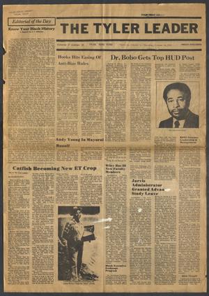 Primary view of object titled 'The Tyler Leader (Tyler, Tex.), Vol. 17, No. 33, Ed. 1 Thursday, October 8, 1981'.