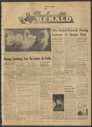 Primary view of object titled 'Panhandle Herald (Panhandle, Tex.), Vol. 74, No. 51, Ed. 1 Thursday, July 6, 1961'.