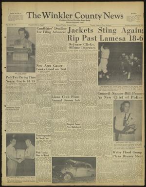 The Winkler County News (Kermit, Tex.), Vol. 23, No. 52, Ed. 1 Monday, September 28, 1959