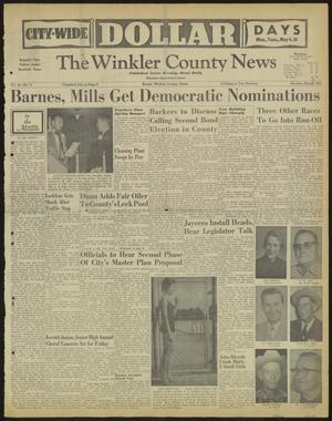 The Winkler County News (Kermit, Tex.), Vol. 24, No. 12, Ed. 1 Monday, May 9, 1960