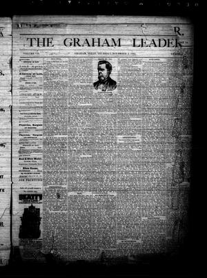 The Graham Leader. (Graham, Tex.), Vol. 7, No. 11, Ed. 1 Thursday, November 2, 1882