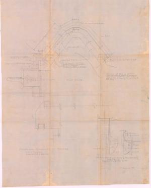 Primary view of object titled 'Proposed Changes to Chart House & DRT Room - Plan [Navigation Bridge]  [Pencil Originals]'.