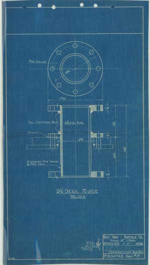 Primary view of object titled 'Dk. Fittings, Bulkhead Fittings, Riser (Various Sizes)'.