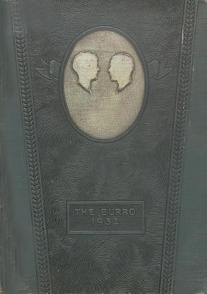 Primary view of object titled 'The Burro, Yearbook of Mineral Wells High School, 1932'.