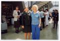 Photograph: [Servicewoman Davis posing with Teresa James]