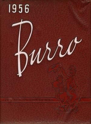 The Burro, Yearbook of Mineral Wells High School, 1956