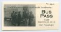 Text: [A Bus Pass for the WASP Congressional Gold Medal Ceremony #1]